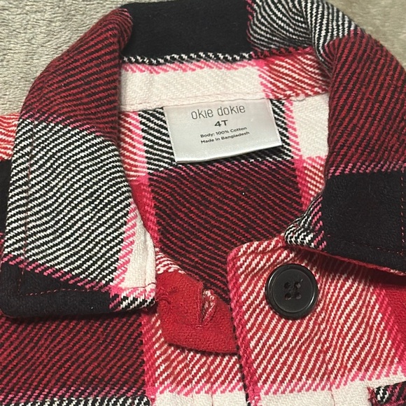 Plaid Jacket and jeans outfit 4T - Picture 2 of 5